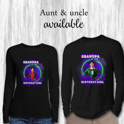 Zombies Birthday Girl & Family Matching Shirts | Black Long Sleeve