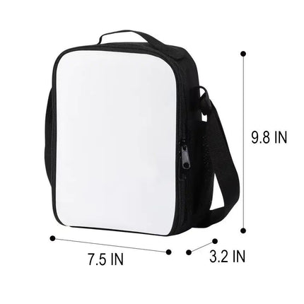 Custom Kids Lunch Bag with Strap Personalized School Insulated Picnic Box Farm Barn Animals
