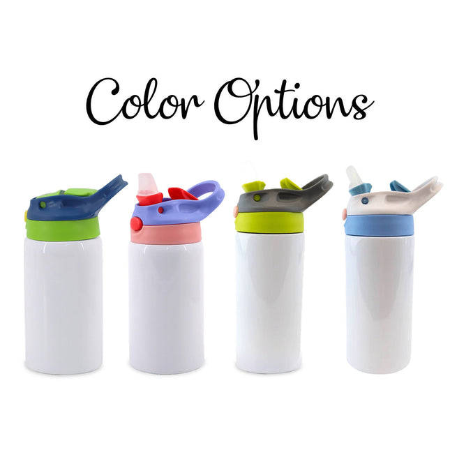 Custom Kids Water Bottle Personalized Toddler Insulated Tumbler 12oz Avengers Superhero