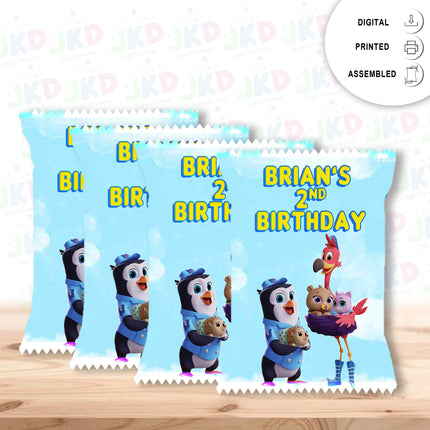 TOTS Chip Bags Label for Kids Birthday Party Favor Decor, Stickers or Finished Options
