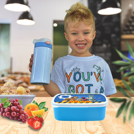 Custom Kids Snack Lunch Box for School Picnic Personalized Travel Container Pupstruction TV Show
