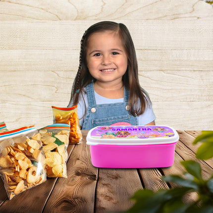 Custom School Kids Bundle Insulated Lunch Bag Snack Box Sippy Cup Bottle Personalized Toddler Set Mermaids Under the Sea