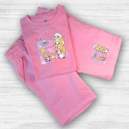 Custom Kids' Short Set Outfit Shorts & Tshirt LamkyBox