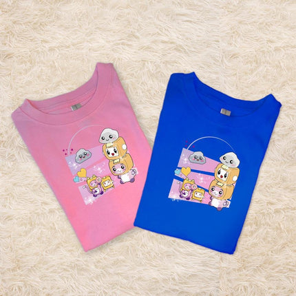 Custom Kids' Short Set Outfit Shorts & Tshirt LamkyBox