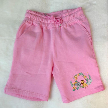 Custom Kids' Short Set Outfit Shorts & Tshirt Safari