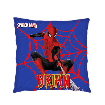 Spiderman Gift Bundle for Kids Custom Name Puzzle 16in Pillow and 12oz Tumbler Son Daughter Birthday Present Holidays