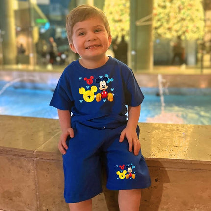 Custom Kids' Short Set Outfit Shorts & Tshirt Pupstruction