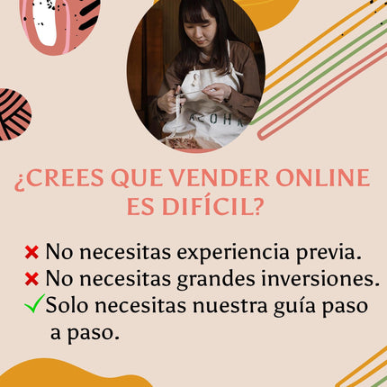Curso Completo de Ventas Online: Aprende a Vender Productos Hechos A Mano en Etsy y Amazon Handmade Paso a Paso