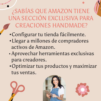 Curso Completo de Ventas Online: Aprende a Vender Productos Hechos A Mano en Etsy y Amazon Handmade Paso a Paso