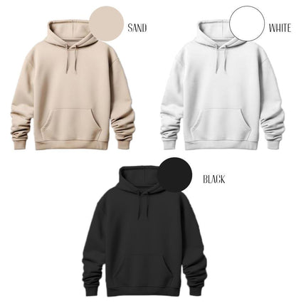 Adult Hoodie Sweatshirt Cozy Pullover Fleece Winter Outfit Gift for Her Love Design 1