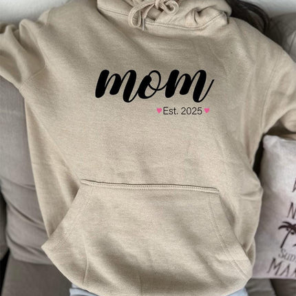 Adult Hoodie Sweatshirt Cozy Pullover Fleece Winter Outfit Gift for Her Wife Mom Mother’s Day Designs 3