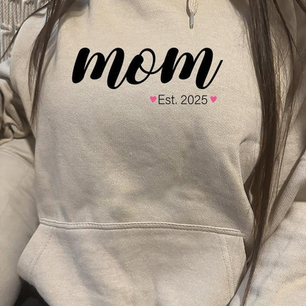 Adult Hoodie Sweatshirt Cozy Pullover Fleece Winter Outfit Gift for Her Wife Mom Mother’s Day Designs 3