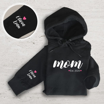 Adult Hoodie Sweatshirt Cozy Pullover Fleece Winter Outfit Gift for Her Wife Mom Mother’s Day Designs 3