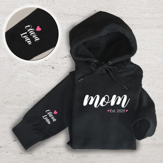 Adult Hoodie Sweatshirt Cozy Pullover Fleece Winter Outfit Gift for Her Wife Mom Mother’s Day Designs 3