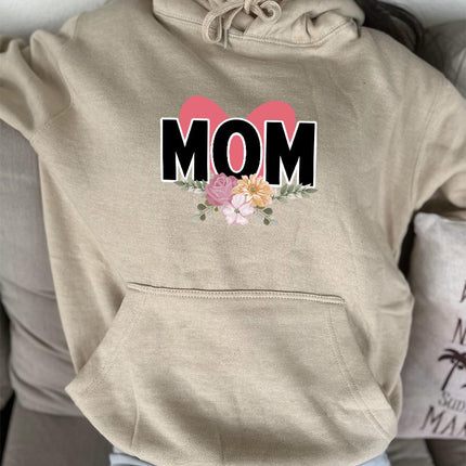 Adult Hoodie Sweatshirt Cozy Pullover Fleece Winter Outfit Gift for Her Wife Mom Mother’s Day Designs 4