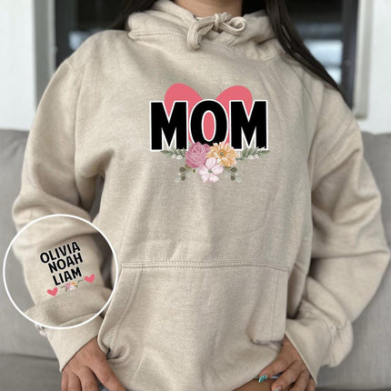 Adult Hoodie Sweatshirt Cozy Pullover Fleece Winter Outfit Gift for Her Wife Mom Mother’s Day Designs 4