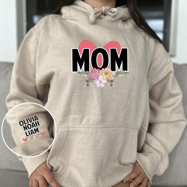 Adult Hoodie Sweatshirt Cozy Pullover Fleece Winter Outfit Gift for Her Wife Mom Mother’s Day Designs 4