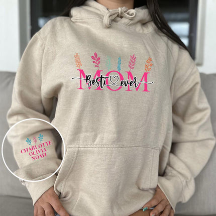 Adult Hoodie Sweatshirt Cozy Pullover Fleece Winter Outfit Gift for Her Wife Mom Mother’s Day Designs 5