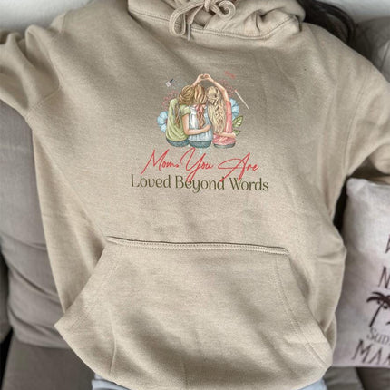 Adult Hoodie Sweatshirt Cozy Pullover Fleece Winter Outfit Gift for Her Wife Mom Mother’s Day Designs 6