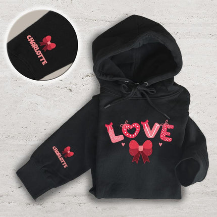 Adult Hoodie Sweatshirt Cozy Pullover Fleece Winter Outfit Gift for Her Love Design 3