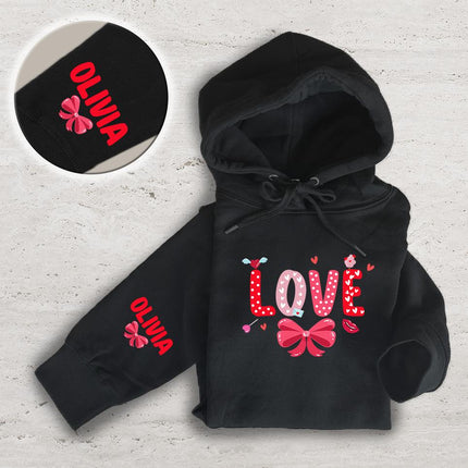 Adult Hoodie Sweatshirt Cozy Pullover Fleece Winter Outfit Gift for Her Love Design 6