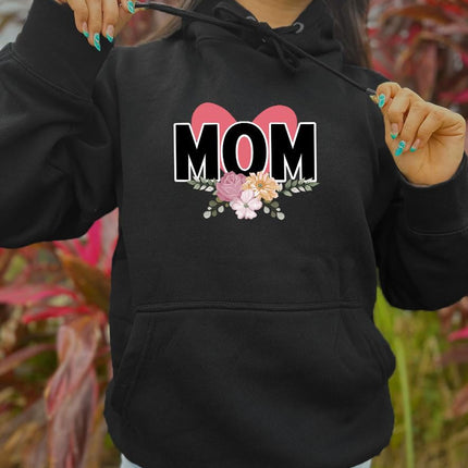 Adult Hoodie Sweatshirt Cozy Pullover Fleece Winter Outfit Gift for Her Wife Mom Mother’s Day Designs 4