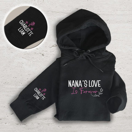 Adult Hoodie Sweatshirt Cozy Pullover Fleece Winter Outfit Gift for Her Grandma Nana Design 2