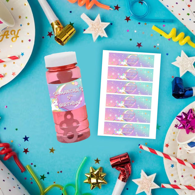 Unicorn Bubbles - Digital and physical options