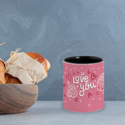 Personalized Large Coffee Mug 15oz Custom Matte Finish Gift for Men Women Work Office Home Love Muffin And Coffee