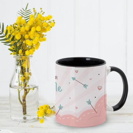 Personalized Large Coffee Mug 15oz Custom Matte Finish Gift for Men Women Work Office Home Thank You Design