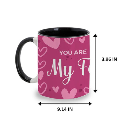 Personalized Large Coffee Mug 15oz Custom Matte Finish Gift for Men Women Work Office Home You Are My Forever Design