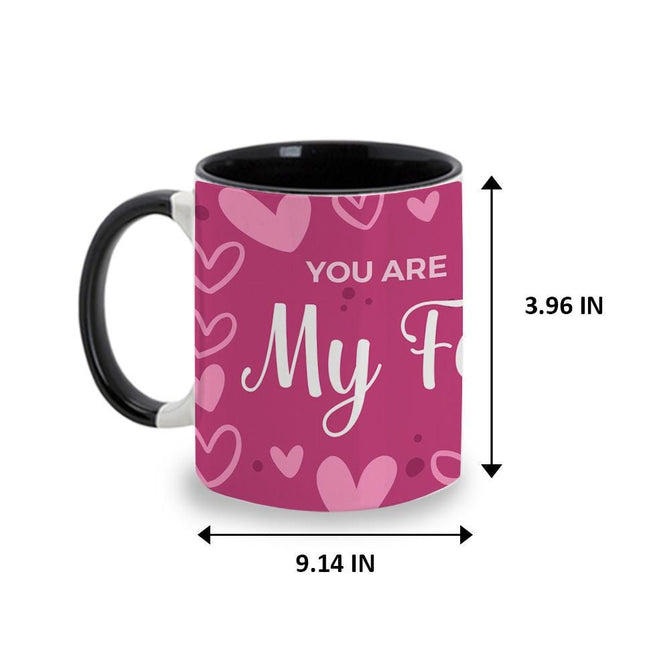 Personalized Large Coffee Mug 15oz Custom Matte Finish Gift for Men Women Work Office Home You Are My Forever Design