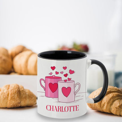 Personalized Large Coffee Mug 15oz Custom Matte Finish Gift for Men Women Work Office Home You Stole My Heart