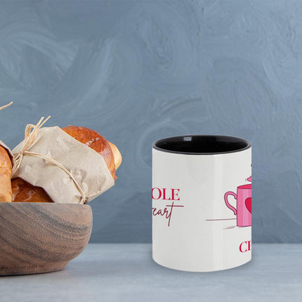 Personalized Large Coffee Mug 15oz Custom Matte Finish Gift for Men Women Work Office Home You Stole My Heart