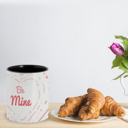 Personalized Large Coffee Mug 15oz Custom Matte Finish Gift for Men Women Work Office Home Dotted Heart