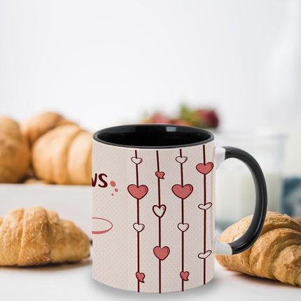 Personalized Large Coffee Mug 15oz Custom Matte Finish Gift for Men Women Work Office Home Hearth Line