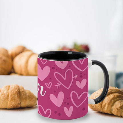 Personalized Large Coffee Mug 15oz Custom Matte Finish Gift for Men Women Work Office Home You Are My Forever Design