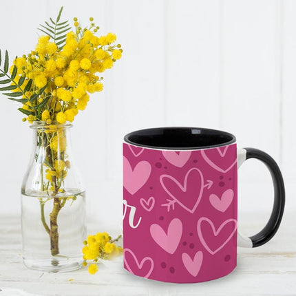 Personalized Large Coffee Mug 15oz Custom Matte Finish Gift for Men Women Work Office Home You Are My Forever Design