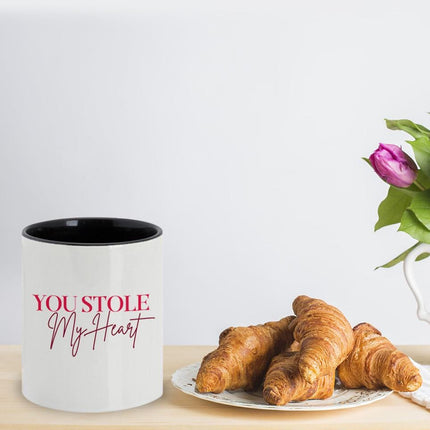Personalized Large Coffee Mug 15oz Custom Matte Finish Gift for Men Women Work Office Home You Stole My Heart