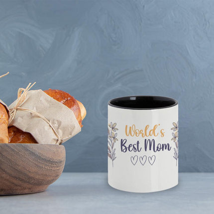 Personalized Large Coffee Mug 15oz Custom Matte Finish Gift for Women Work Office Home World's Best Mom