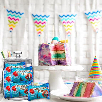 Brave Ring Pop Label Sticker for Birthday Party Candy Favor - Digital, Stickers or Finished Options