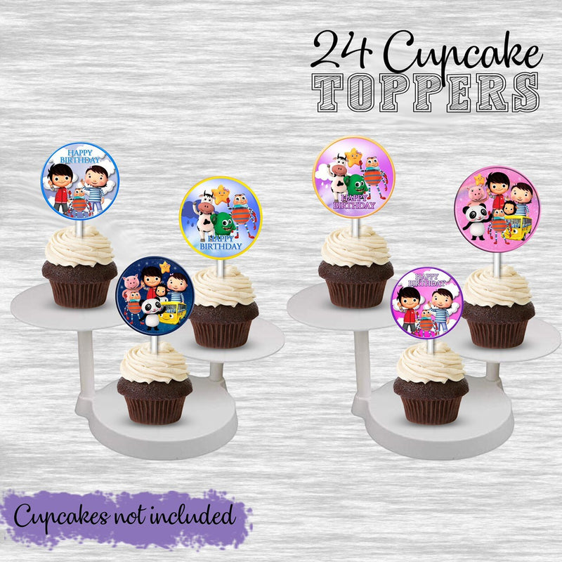 Little Baby bum cupcake toppers - 24pack