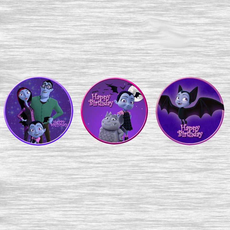 Vampirina cupcake toppers - 24pack