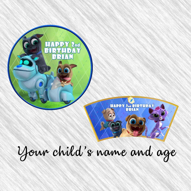 Puppy dog pals paper plates, cups and napkins - 12pack