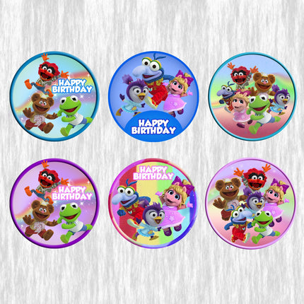 Muppet babies cupcake toppers - 24pack