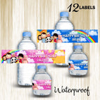 blue / 12 labels