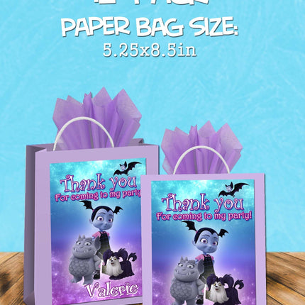 Vampirina favor bags - gift bags - candy bags - 12pack