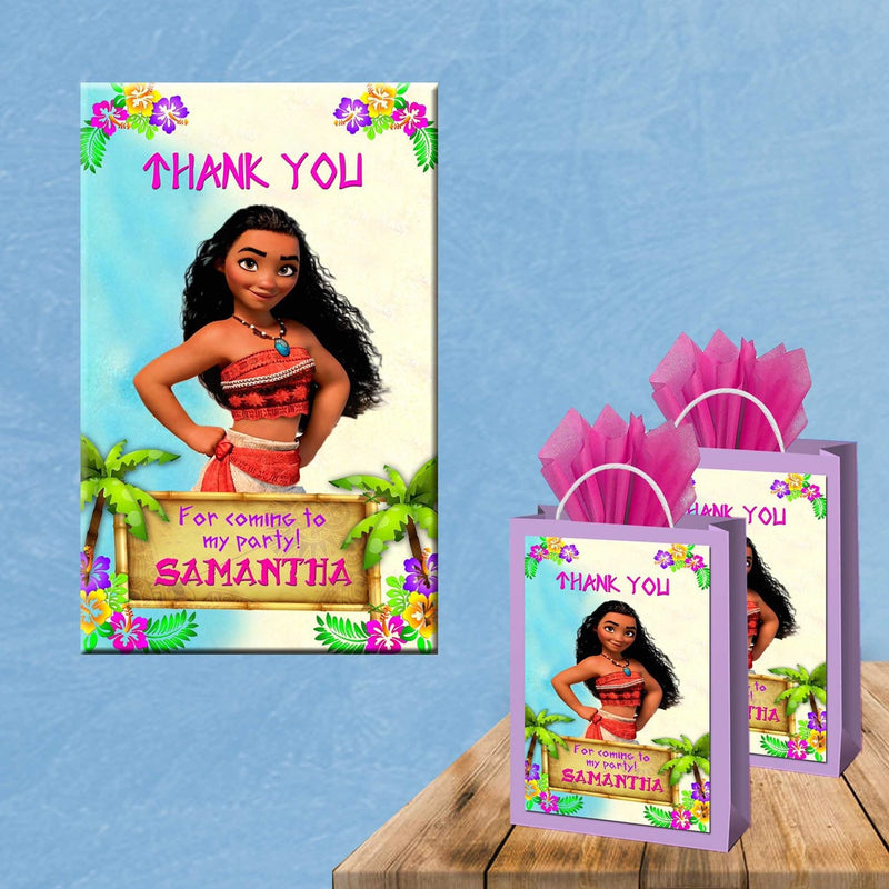 Moana favor bags - gift bags - candy bags - 12pack