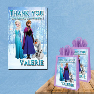 Frozen favor bags - gift bags - candy bags - 12pack