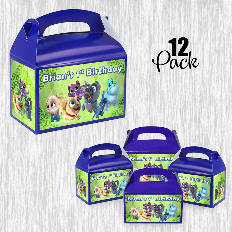 Puppy dog pals Small Gable box - favor box - 4.5x3in - 12pack